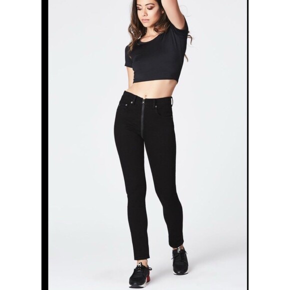 Carmar black skinny jeans 26 - Picture 2 of 5